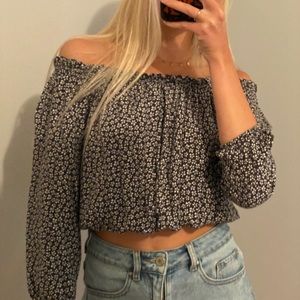Brandy off the shoulder top